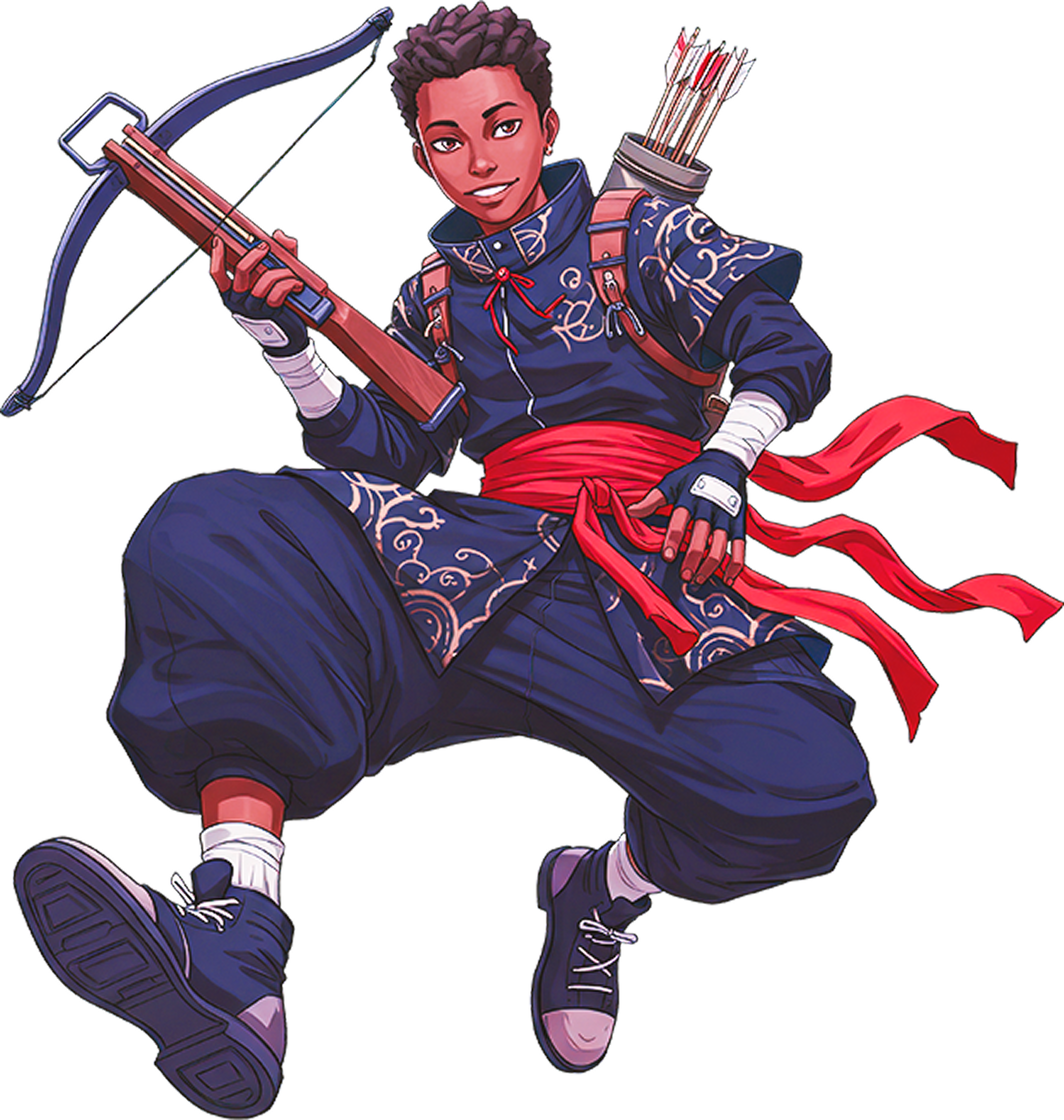 Cosplay africain style manga